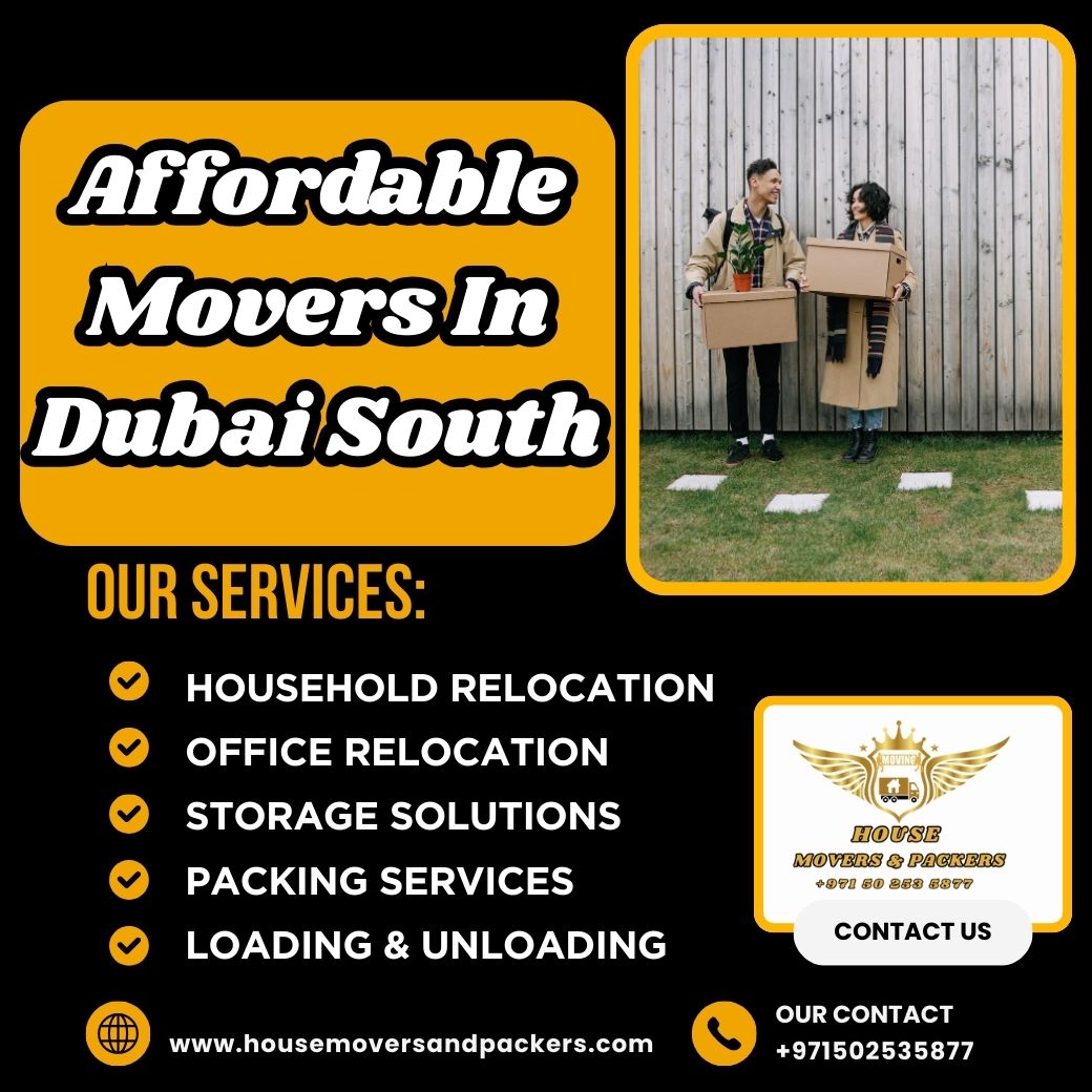 affordable movers in dubai south