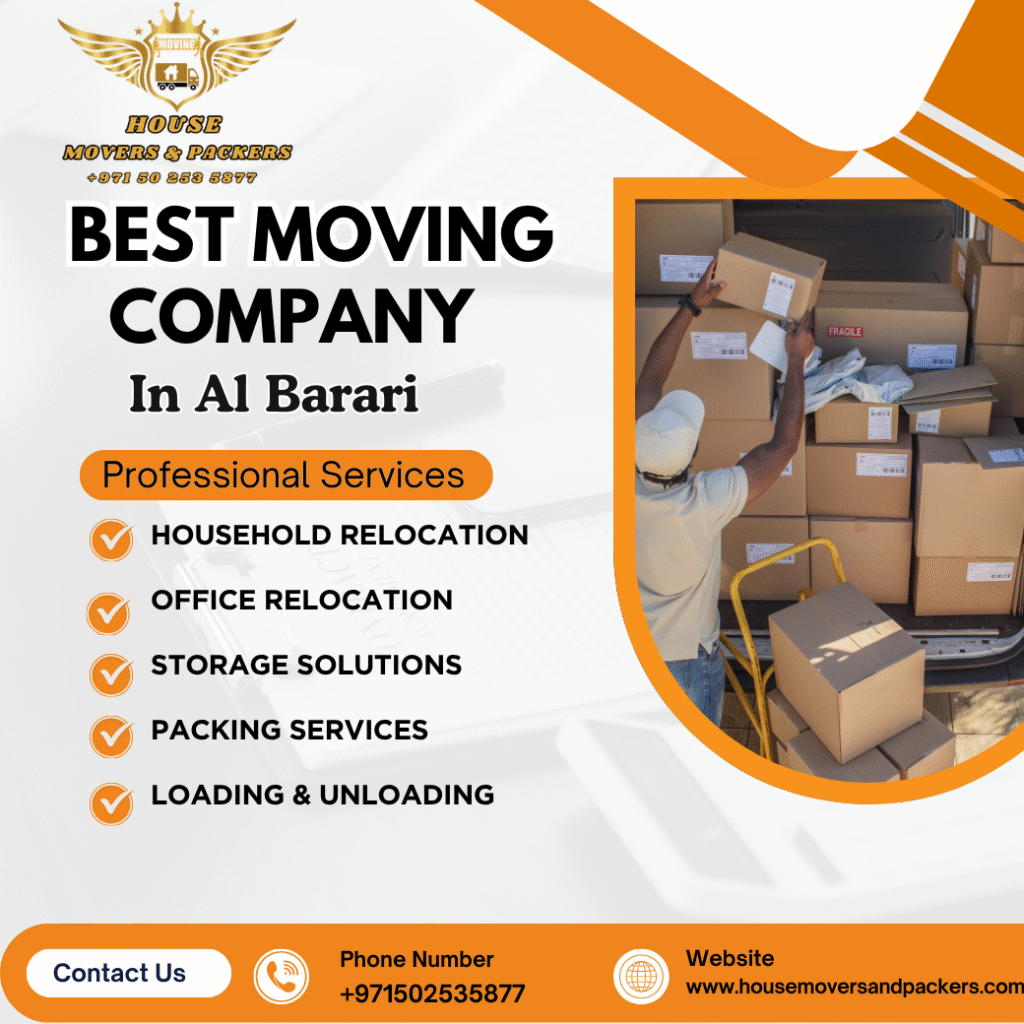 The Most Suitable Moving Company In Al Barari | House Movers and Packers Dubai best moving company in al barari