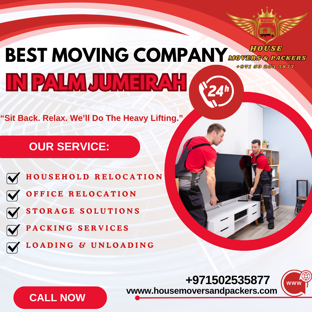 Best Moving Company In Palm Jumeirah