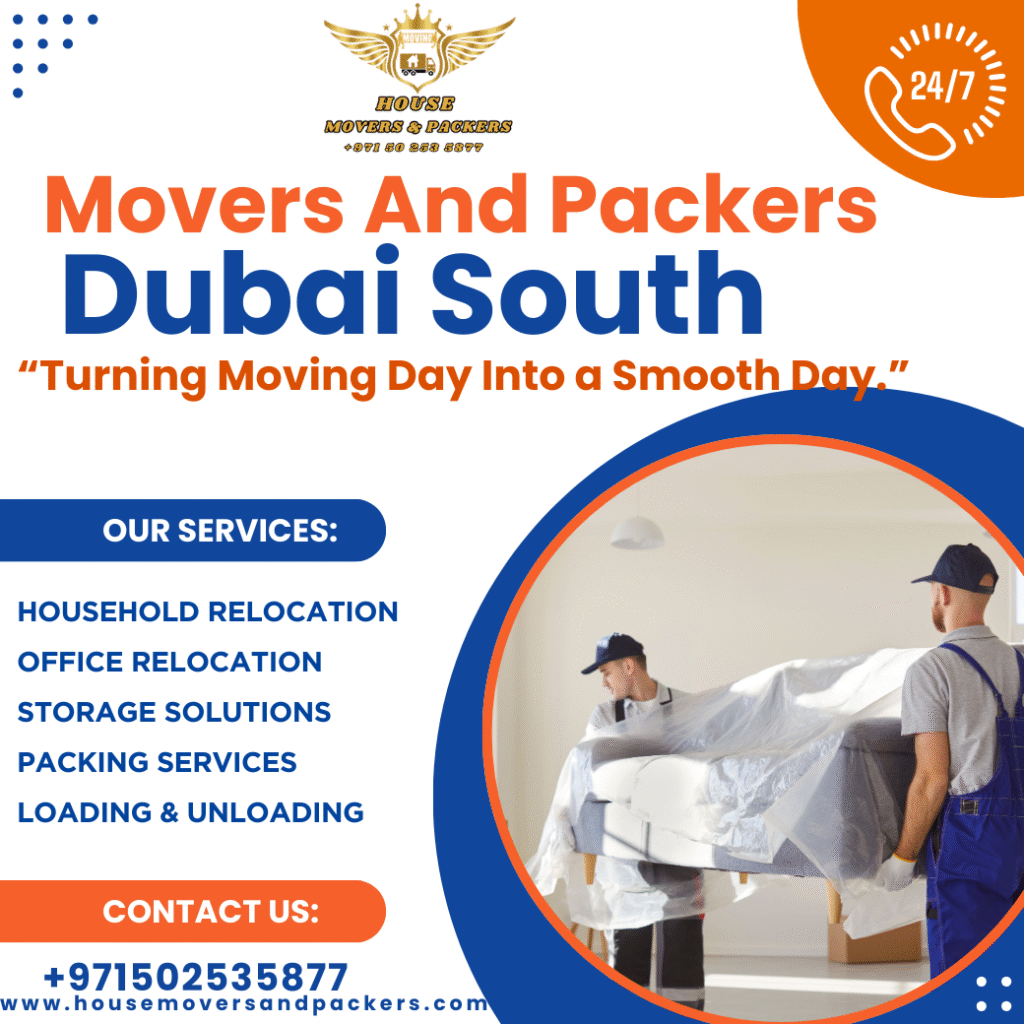 Movers And Packers Dubai South | +971502535877 movers and packers dubai south