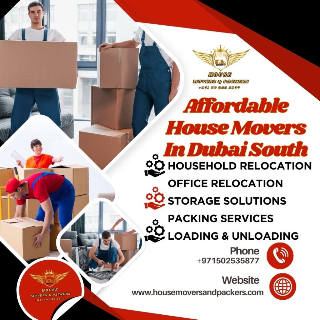 Affordable House Movers In Dubai South | +971502535877 affordable house movers in dubai south