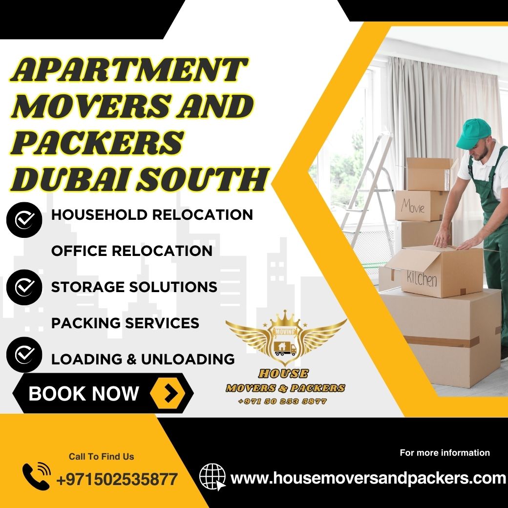 apartment movers and packers dubai south