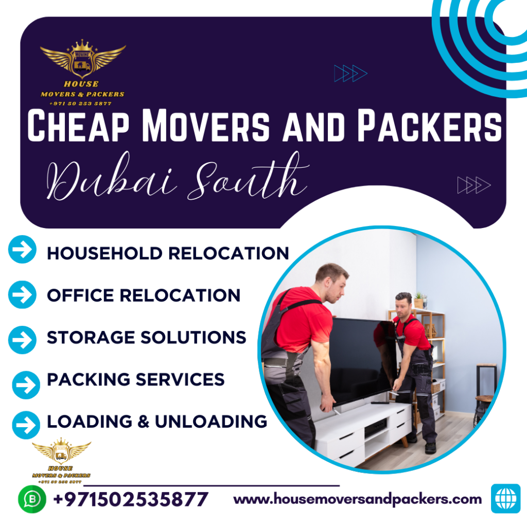 Cheap Movers and Packers Dubai South | +971502535877 cheap movers and packers dubai south