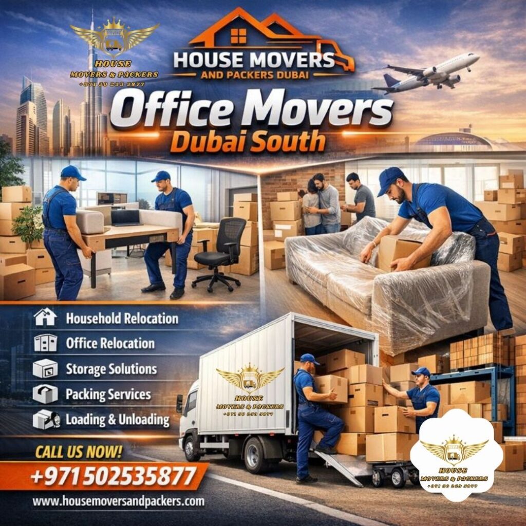 Office Movers Dubai South | +971502535877 office movers dubai south