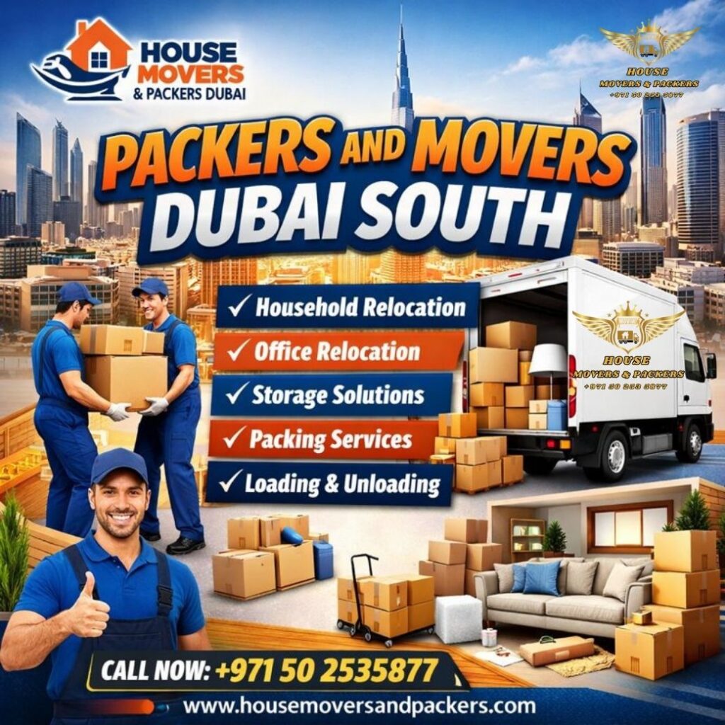 Packers and Movers Dubai South | +971502535877 packers and movers dubai south
