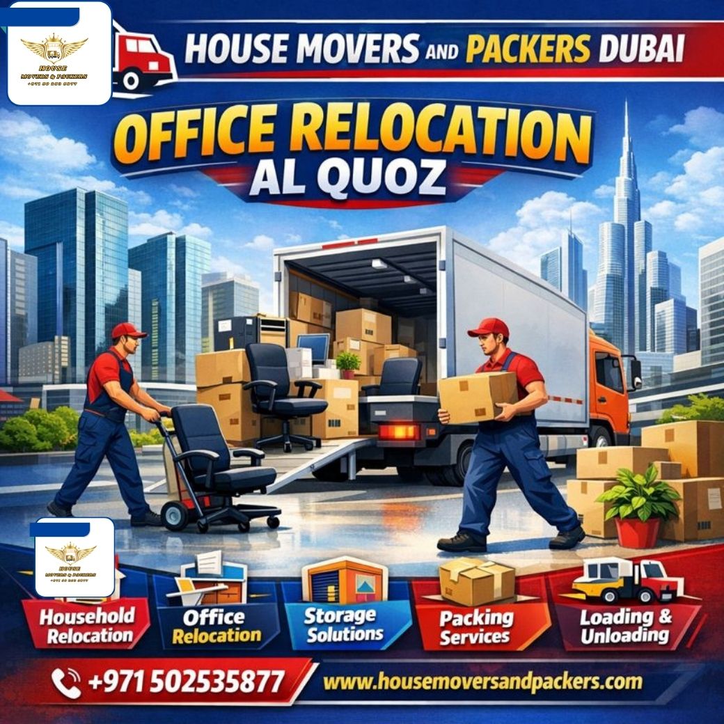 Office Relocation Al Quoz | +971502535877 office relocation al quoz