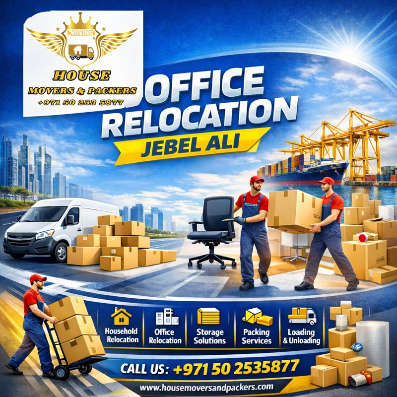 office relocation jebel ali