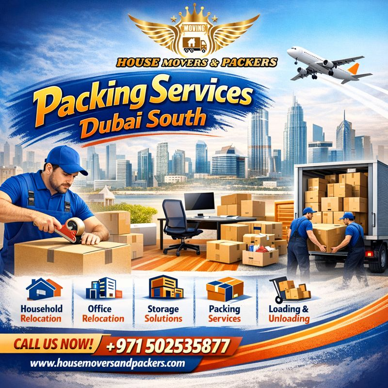 Packing Services Dubai South | +971502535877 packing services dubai south