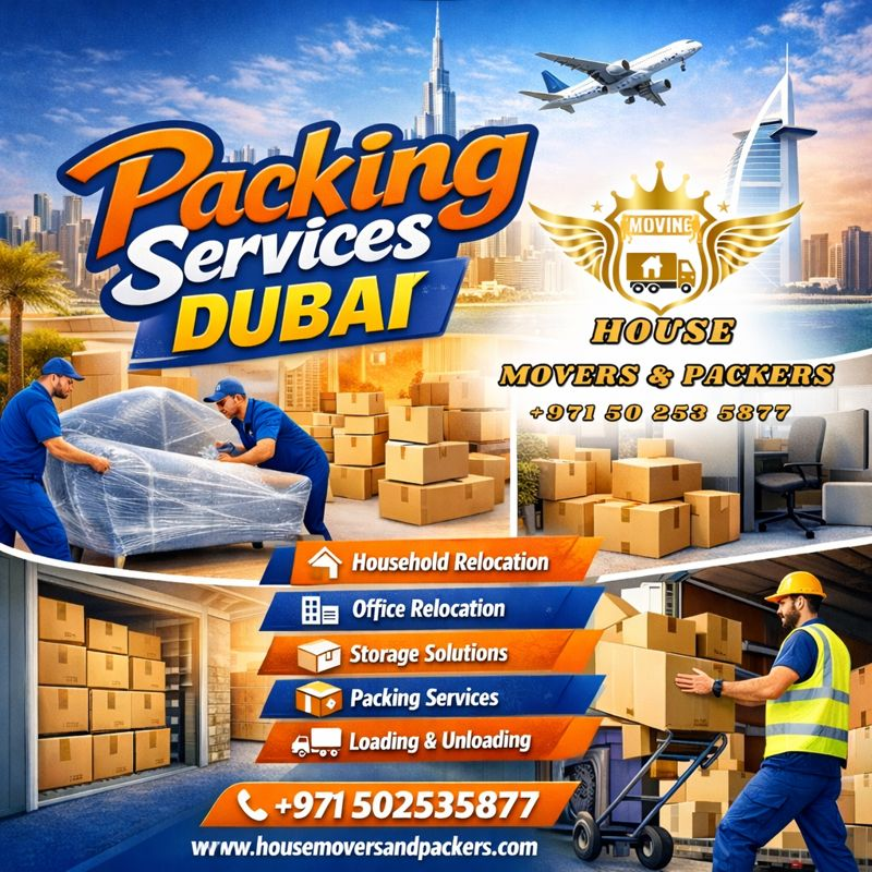 packing services dubai