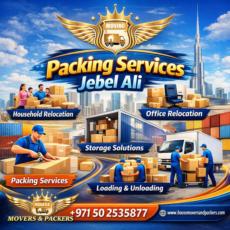 Packing Services Jebel Ali | +971502535877 packing services jebel ali