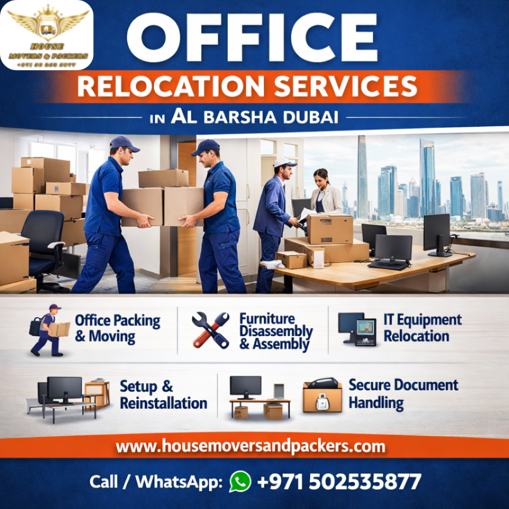 Office Relocation Services in Al Barsha Dubai office relocation services in al barsha dubai