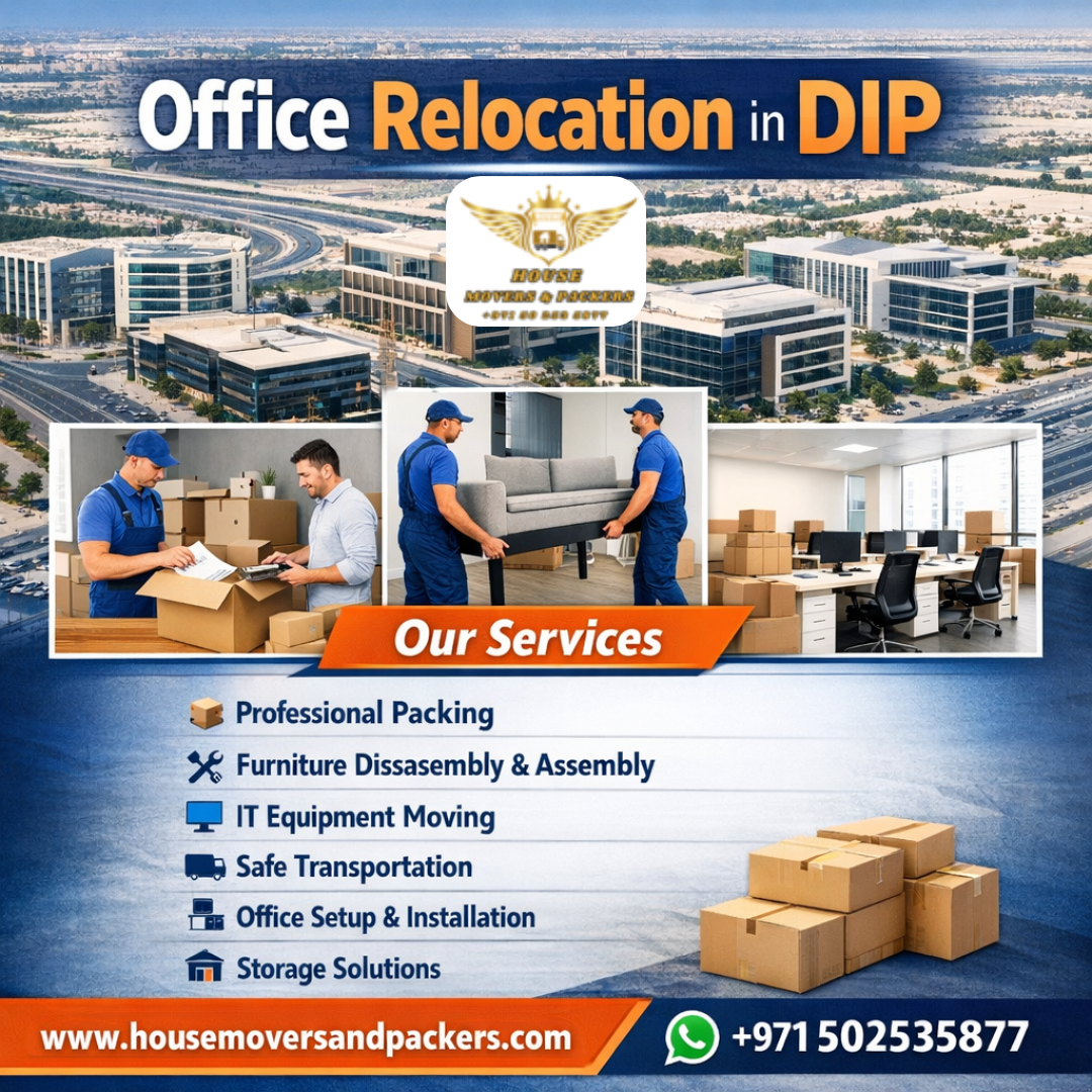 Office Relocation in DIP office relocation in dip