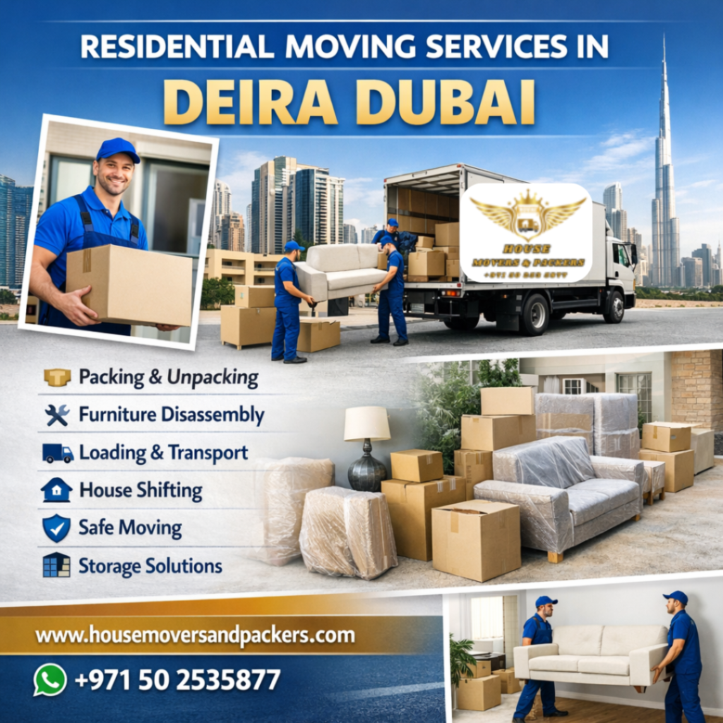 Residential Moving Services in Deira Dubai residential moving services in deira dubai