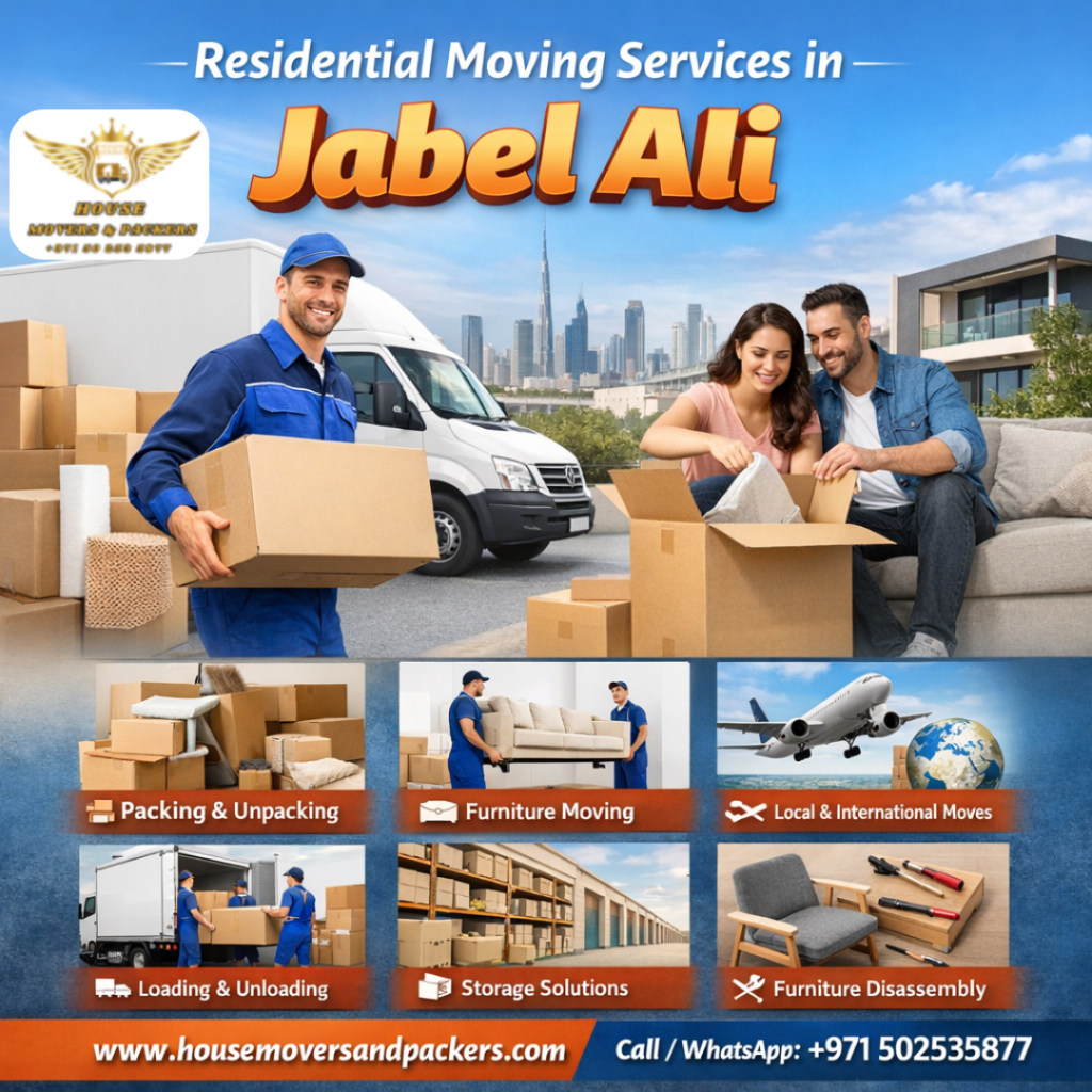 Residential Moving Services in Jabel Ali residential moving services in jabel ali