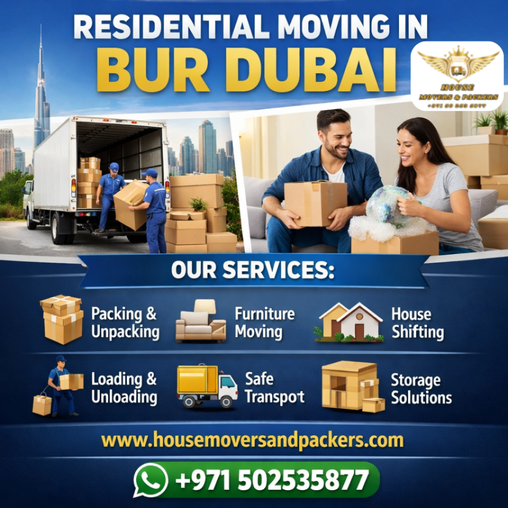 Residential Moving in Bur Dubai residential moving in bur dubai