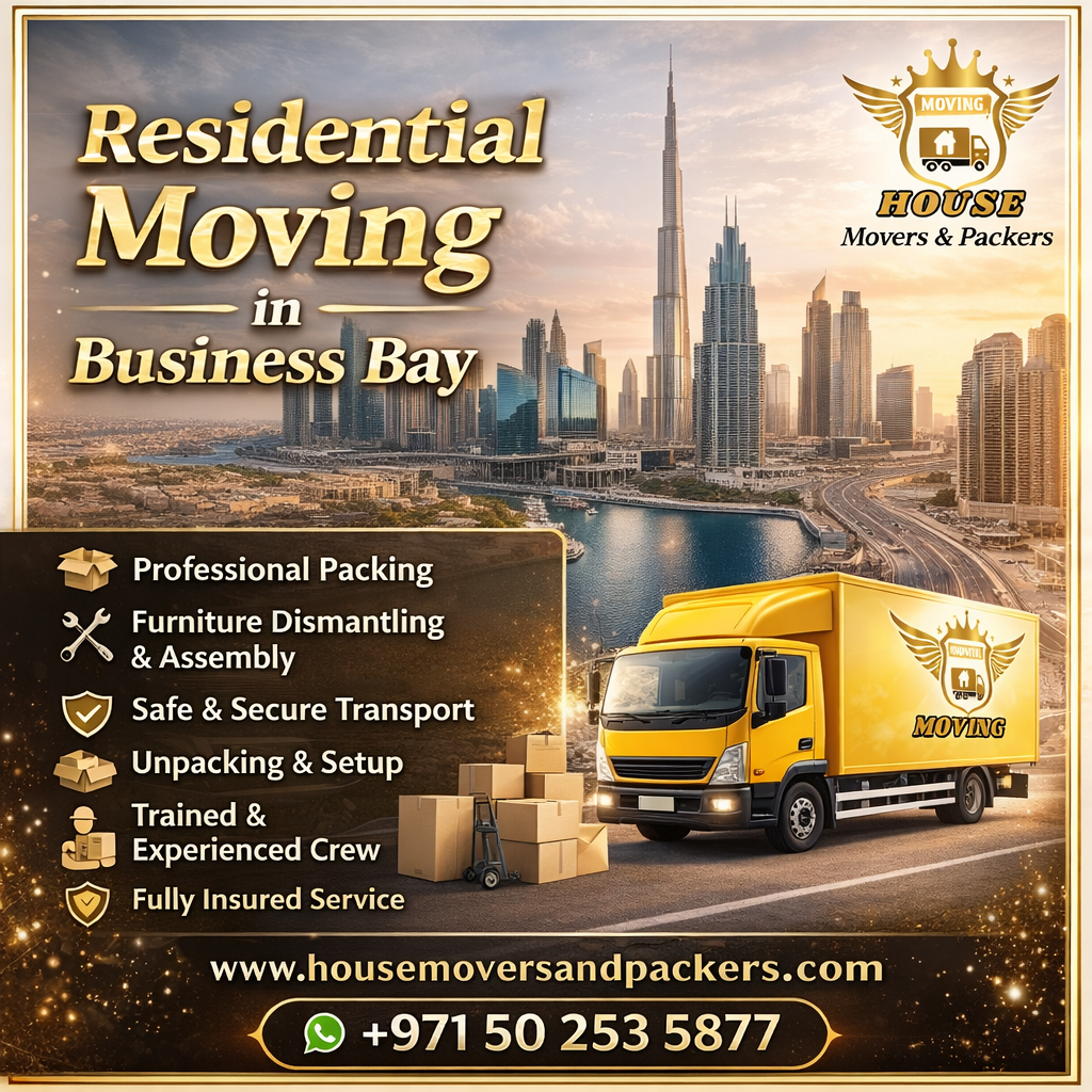 Residential Moving in Business Bay Residential Moving in Business Bay