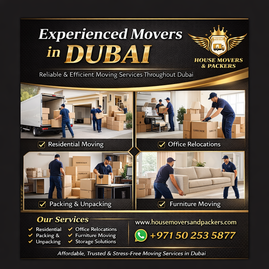 Experienced Movers in Dubai