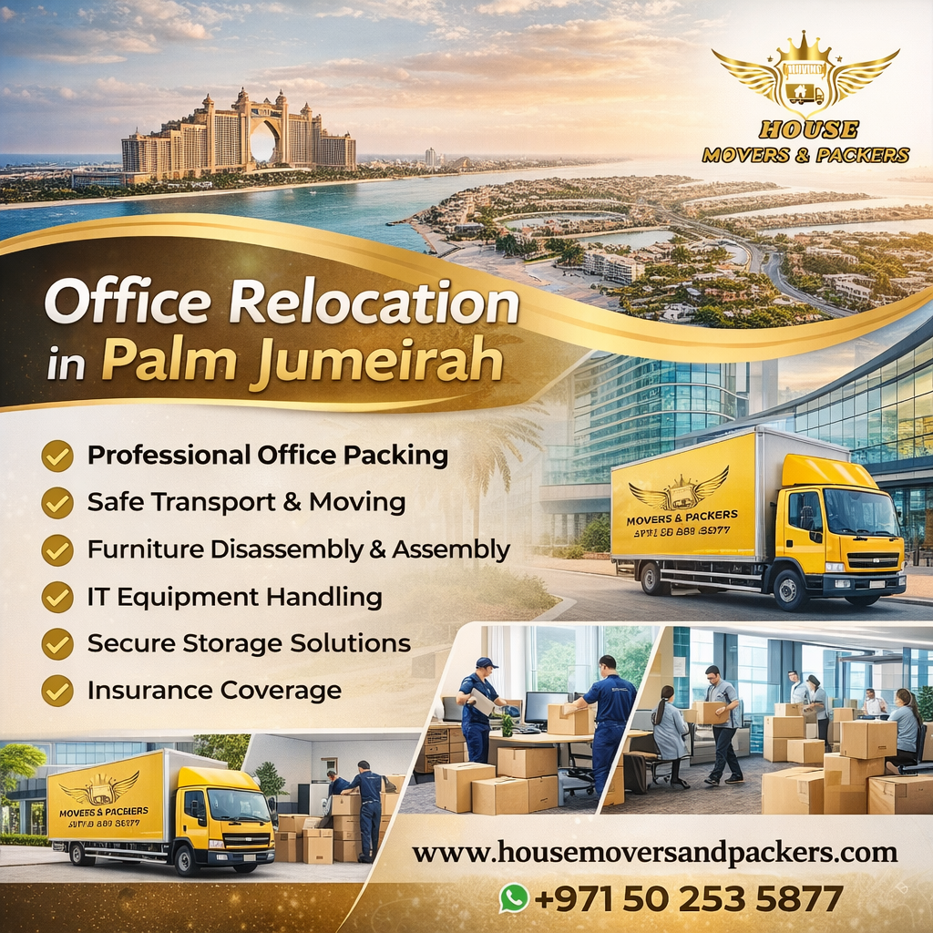 Office Relocation in palm Jumeira Office Relocation in palm Jumeira