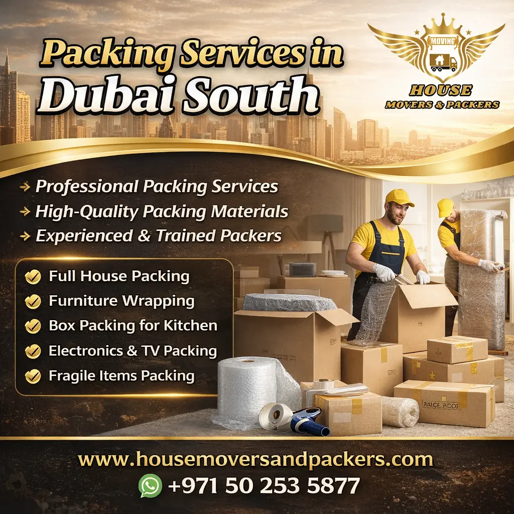 Packing Services in Dubai South | Professional Movers & Packers